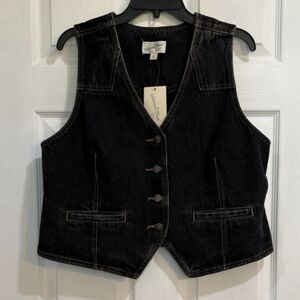 Universal Thread Charcoal Denim Vest